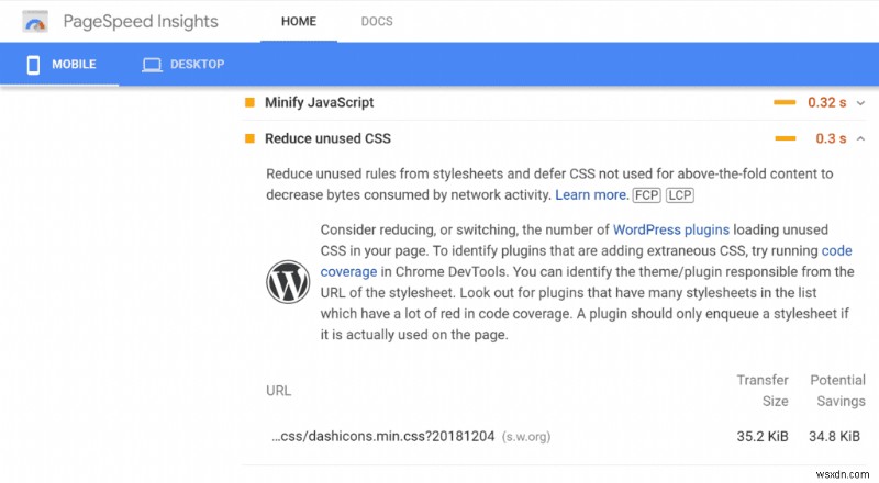 WordPressで未使用のCSSを削除(または遅延読み込み)してサイトを高速化する方法