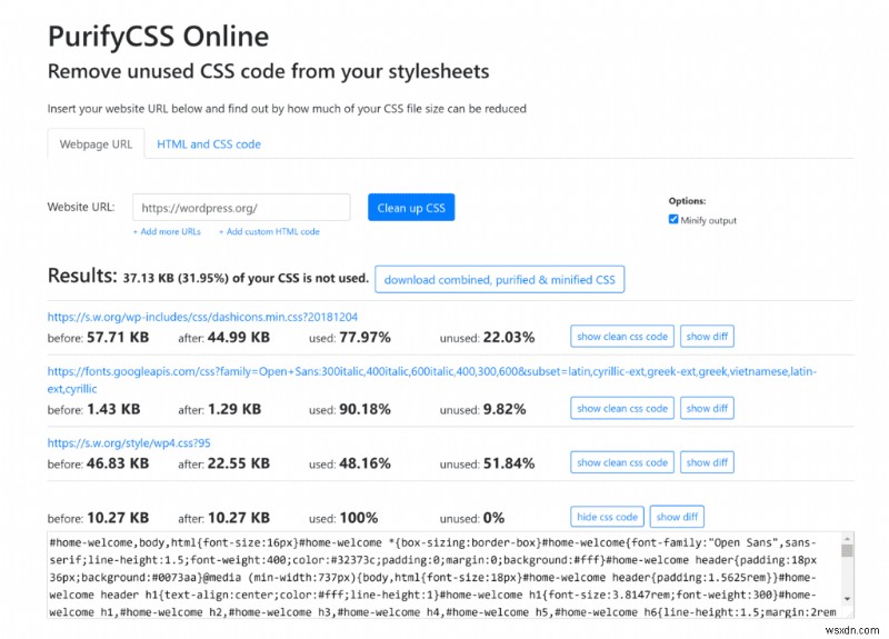 WordPressで未使用のCSSを削除(または遅延読み込み)してサイトを高速化する方法