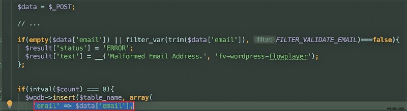 WordPressプラグイン「FV Flowplayer Video Player」にXSS・SQLインジェクション・CSVエクスポートの脆弱性が発見