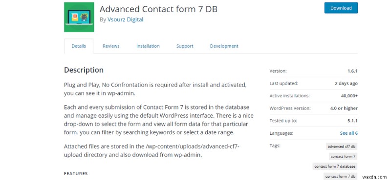 WordPressプラグイン「Advanced Contact Form 7 DB」に深刻なSQLインジェクション（SQLi）脆弱性が発見