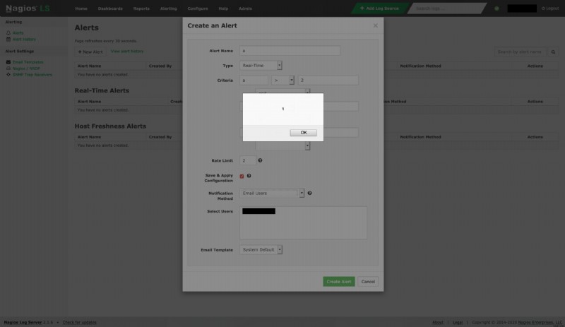 Nagios Log Server 2.1.6に保存型XSSの脆弱性が発見 ― 今すぐアップデートを
