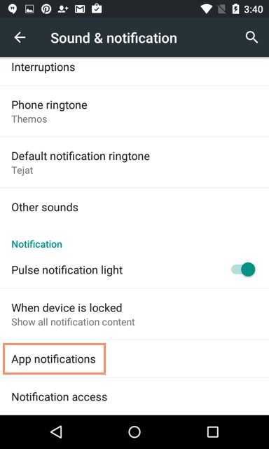 Androidの基本:Androidでの通知の管理・カスタマイズ方法
