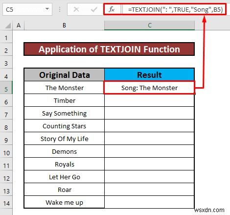 Excelでセルに文字列を追加する6つの簡単な方法