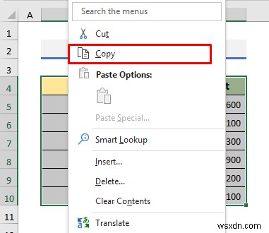 Excelで縦の列を横の行に変更する6つの簡単な方法