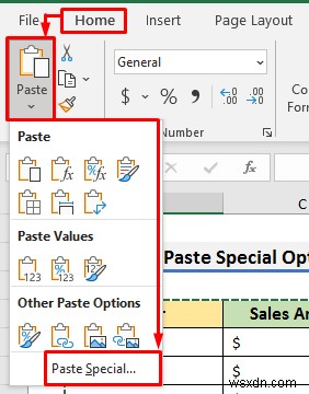 Excelで縦の列を横の行に変更する6つの簡単な方法