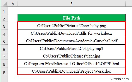 【Excel】パスからファイル名だけを抽出する6つの簡単な方法