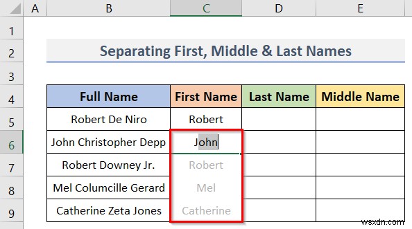 【Excel】フラッシュフィル（Flash Fill）の使い方を徹底解説！7つの簡単な実例つき