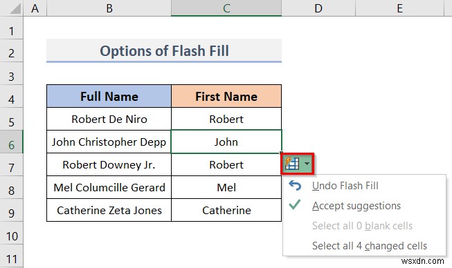 【Excel】フラッシュフィル（Flash Fill）の使い方を徹底解説！7つの簡単な実例つき