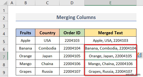 【Excel】フラッシュフィル（Flash Fill）の使い方を徹底解説！7つの簡単な実例つき