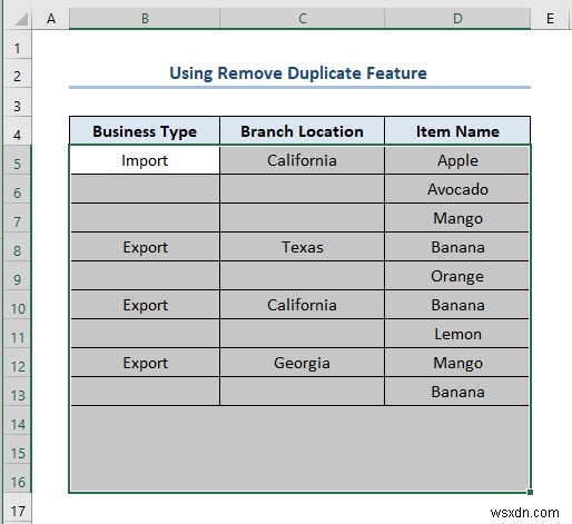 Excelで重複データを検索して強調表示する方法（3つの便利なテクニック）