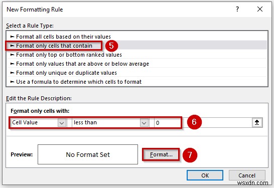 Excelで負の数を赤く表示する4つの簡単な方法