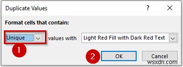 Excelで2つの列を比較して違いを見つける7つの方法