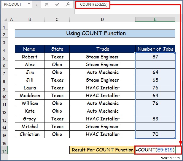 Excelで使える5種類のCOUNT関数の使い方を完全解説