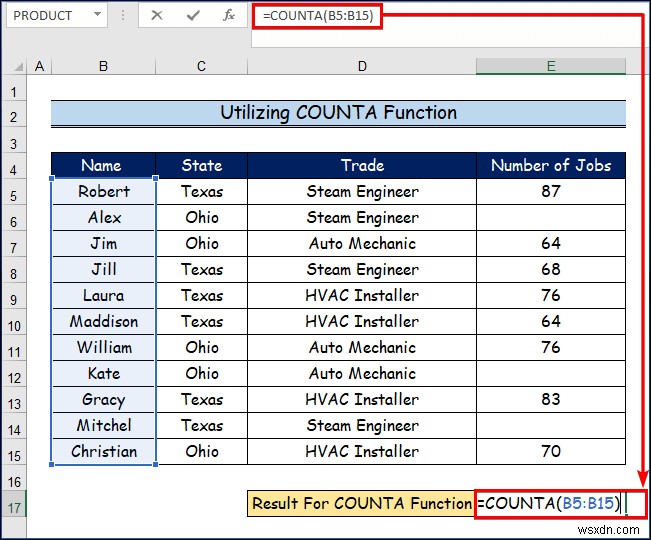 Excelで使える5種類のCOUNT関数の使い方を完全解説