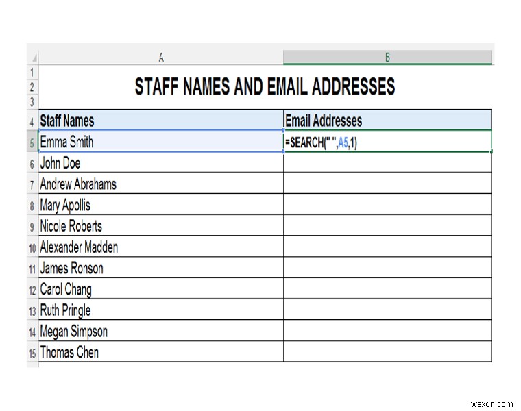【Excel】フラッシュフィルとTEXT関数で1つの列からメールアドレスを一括作成する方法