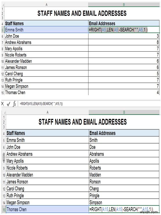 【Excel】フラッシュフィルとTEXT関数で1つの列からメールアドレスを一括作成する方法