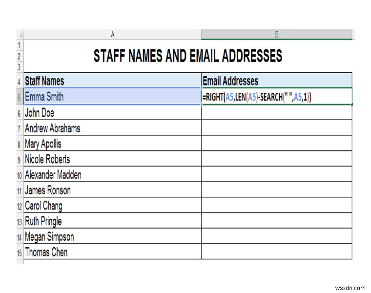 【Excel】フラッシュフィルとTEXT関数で1つの列からメールアドレスを一括作成する方法