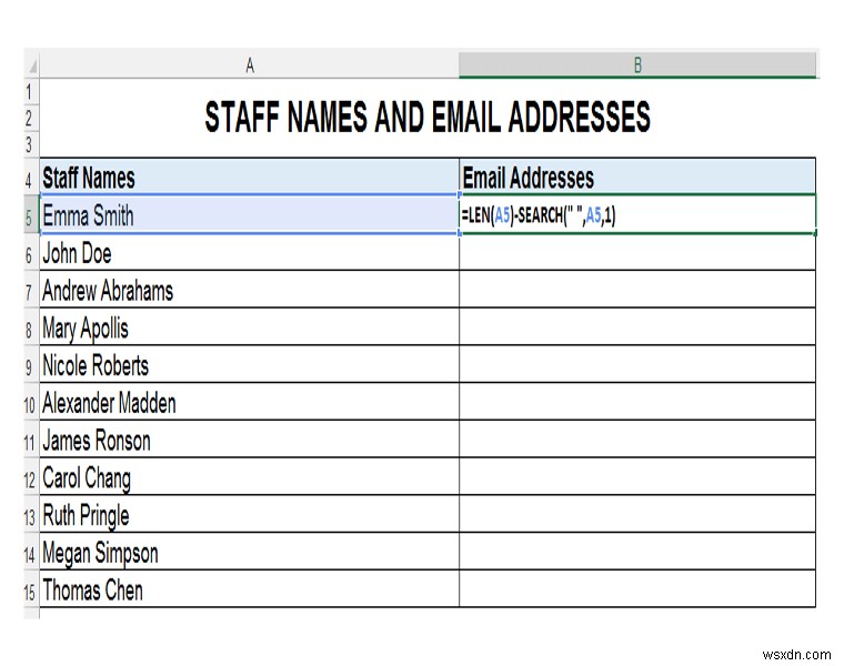 【Excel】フラッシュフィルとTEXT関数で1つの列からメールアドレスを一括作成する方法