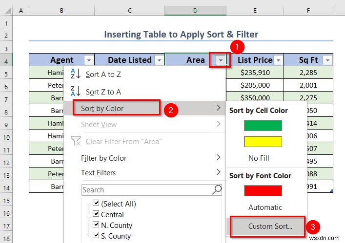 Excel テーブルで並べ替えとフィルターを使いこなす方法(4つの基本テクニック)