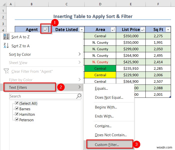 Excel テーブルで並べ替えとフィルターを使いこなす方法(4つの基本テクニック)