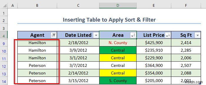 Excel テーブルで並べ替えとフィルターを使いこなす方法(4つの基本テクニック)