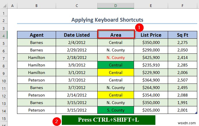 Excel テーブルで並べ替えとフィルターを使いこなす方法(4つの基本テクニック)