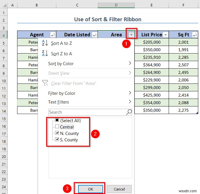 Excel テーブルで並べ替えとフィルターを使いこなす方法(4つの基本テクニック)