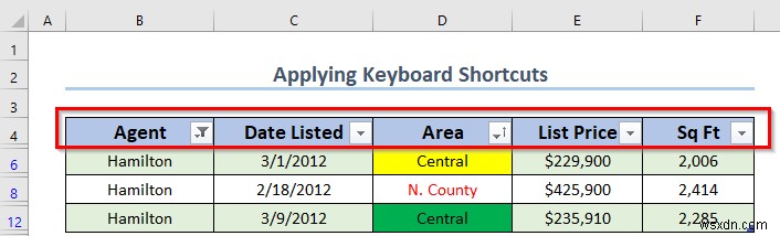 Excel テーブルで並べ替えとフィルターを使いこなす方法(4つの基本テクニック)