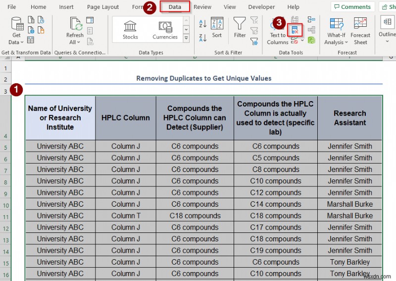 Excelでユニークな値を抽出する5つの簡単な方法【重複削除・関数活用】