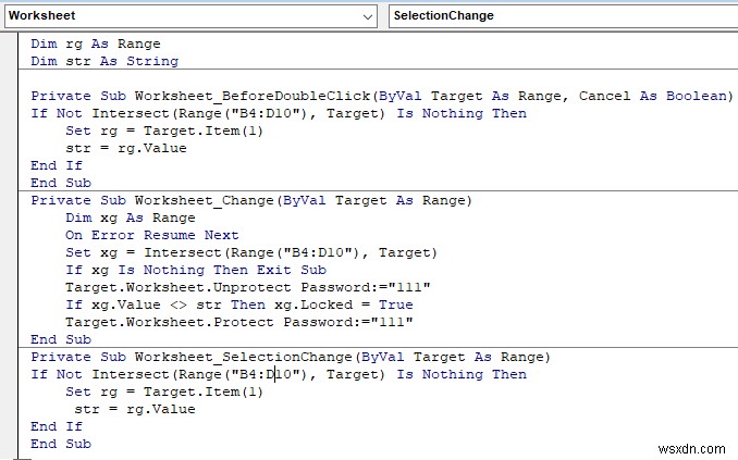 Excel VBAでセルをロック・ロック解除する方法|実用例6選をわかりやすく解説