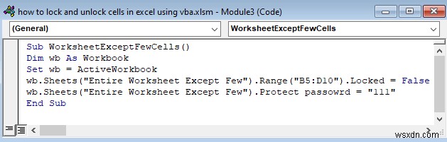 Excel VBAでセルをロック・ロック解除する方法|実用例6選をわかりやすく解説