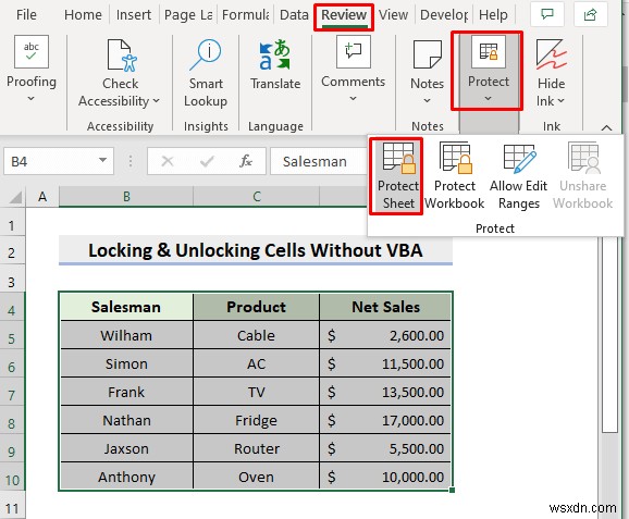 Excel VBAでセルをロック・ロック解除する方法|実用例6選をわかりやすく解説