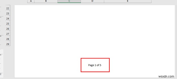 Excelで現在のワークシートに「ページ1」のフッターを追加する3つの簡単な方法