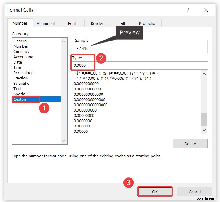 Excelで数式を使わずに数値を丸める3つの簡単な方法