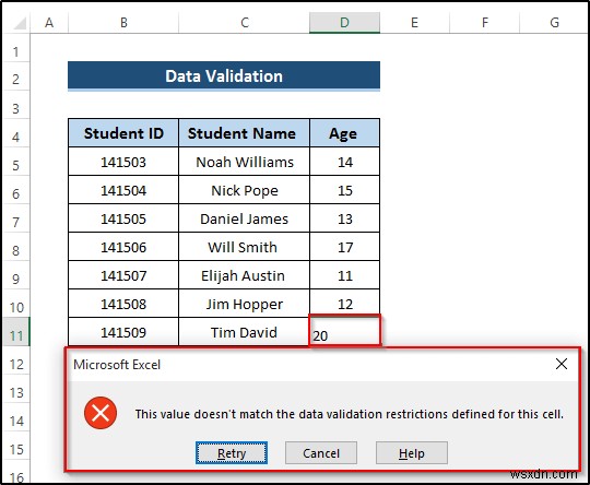 【Excel】別のセルを参照するデータの入力規則(データバリデーション)設定方法|実例4選