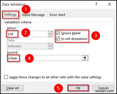 【Excel】別のセルを参照するデータの入力規則(データバリデーション)設定方法|実例4選