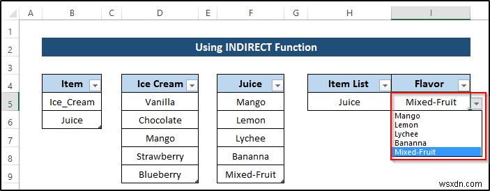 【Excel】別のセルを参照するデータの入力規則(データバリデーション)設定方法|実例4選