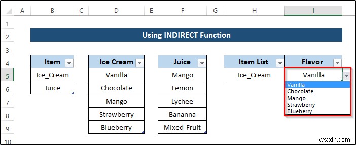 【Excel】別のセルを参照するデータの入力規則(データバリデーション)設定方法|実例4選