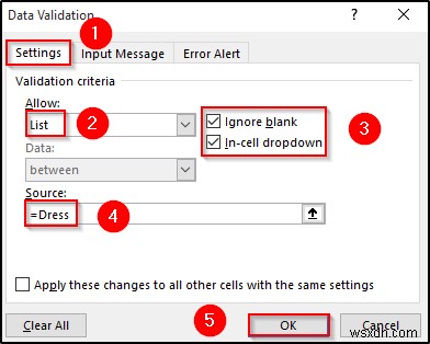 【Excel】別のセルを参照するデータの入力規則(データバリデーション)設定方法|実例4選