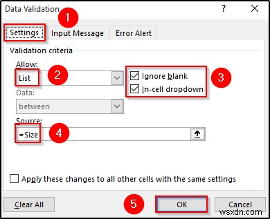 【Excel】別のセルを参照するデータの入力規則(データバリデーション)設定方法|実例4選