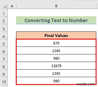 Excelで先頭のゼロを削除する8つの簡単な方法