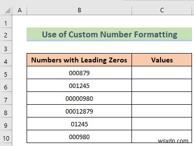 Excelで先頭のゼロを削除する8つの簡単な方法