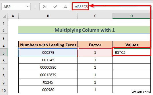 Excelで先頭のゼロを削除する8つの簡単な方法
