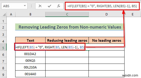 Excelで先頭のゼロを削除する8つの簡単な方法
