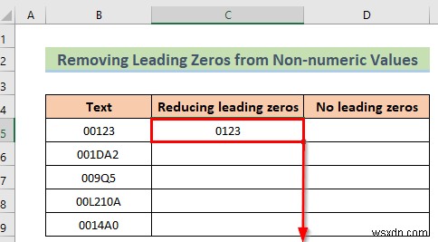 Excelで先頭のゼロを削除する8つの簡単な方法