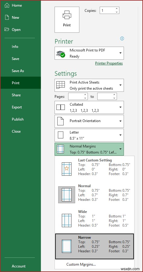 印刷時にExcelスプレッドシートを大きくする7つの簡単な方法