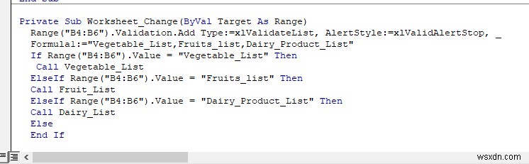 Excel VBAで複数の連動型ドロップダウンリストを作成する3つの方法