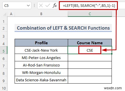 Excelの数式で区切り文字を基準にセルを分割する8つの方法