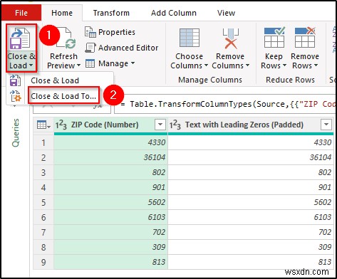 Excelで数値を先頭ゼロ付きのテキストに変換する9つの方法