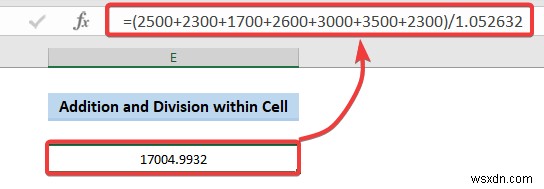 【Excel】複数のセルを一括で割り算する方法|除算式の実例5選